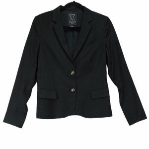 Talula size 8 black wool lined blazer